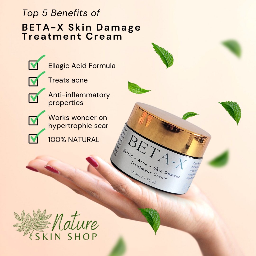 BETA X Therapy Keloid & Acne Treatment Cream - Nature Skin Shop