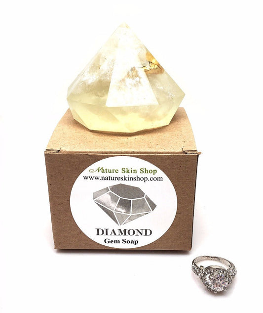Birthstone Diamond Gem Soap - Nature Skin Shop