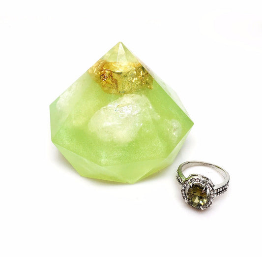 Birthstone Peridot Gem Soap - Nature Skin Shop