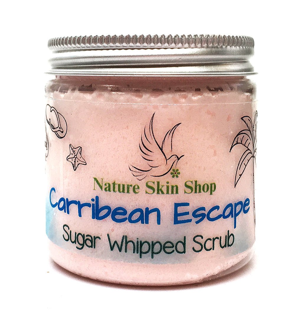 Caribbean Escape Whipped Sugar Soap Scrub - Nature Skin Shop