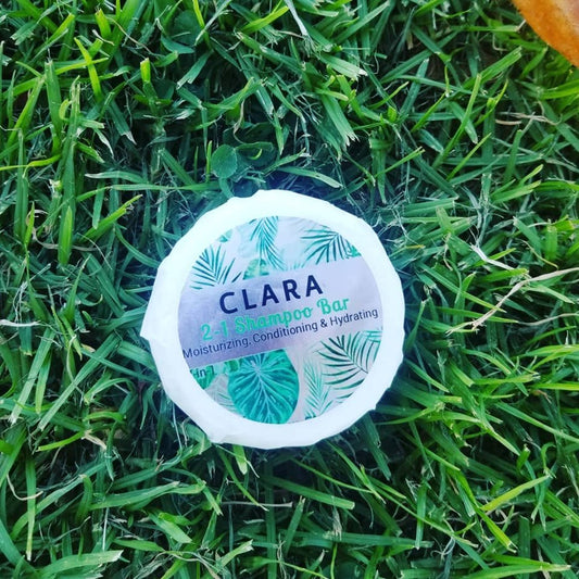 Clara 2 - 1 Shampoo Bar | Moisturizing, Conditioning & Hydrating - Nature Skin Shop