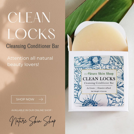 Cleansing Conditioner Solid Bar ~ Cleanse. Condition & Nourish in a Bar - Nature Skin Shop