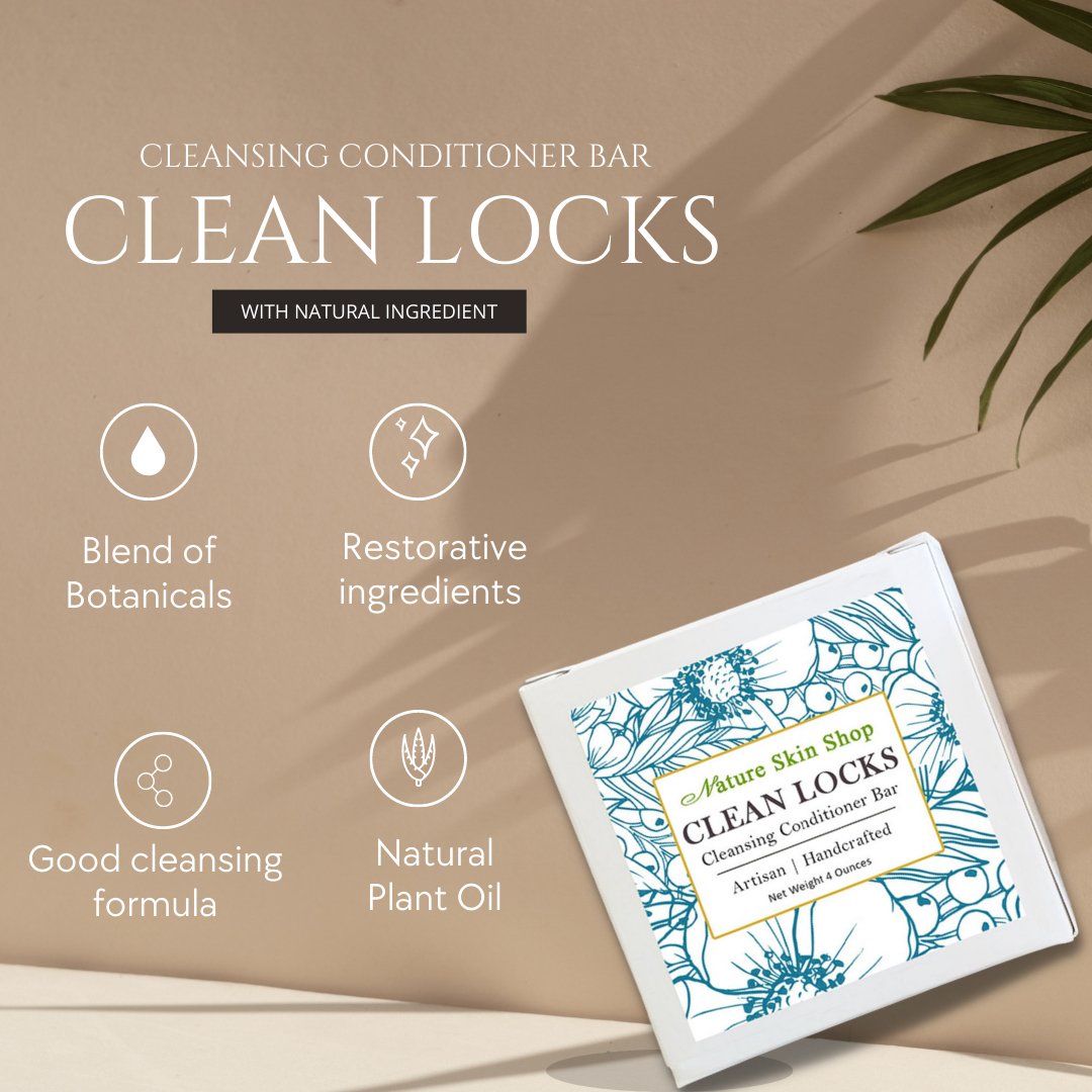 Cleansing Conditioner Solid Bar ~ Cleanse. Condition & Nourish in a Bar - Nature Skin Shop