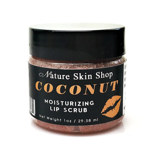 Coconut Moisturizing Sugar Lip Scrub - Nature Skin Shop