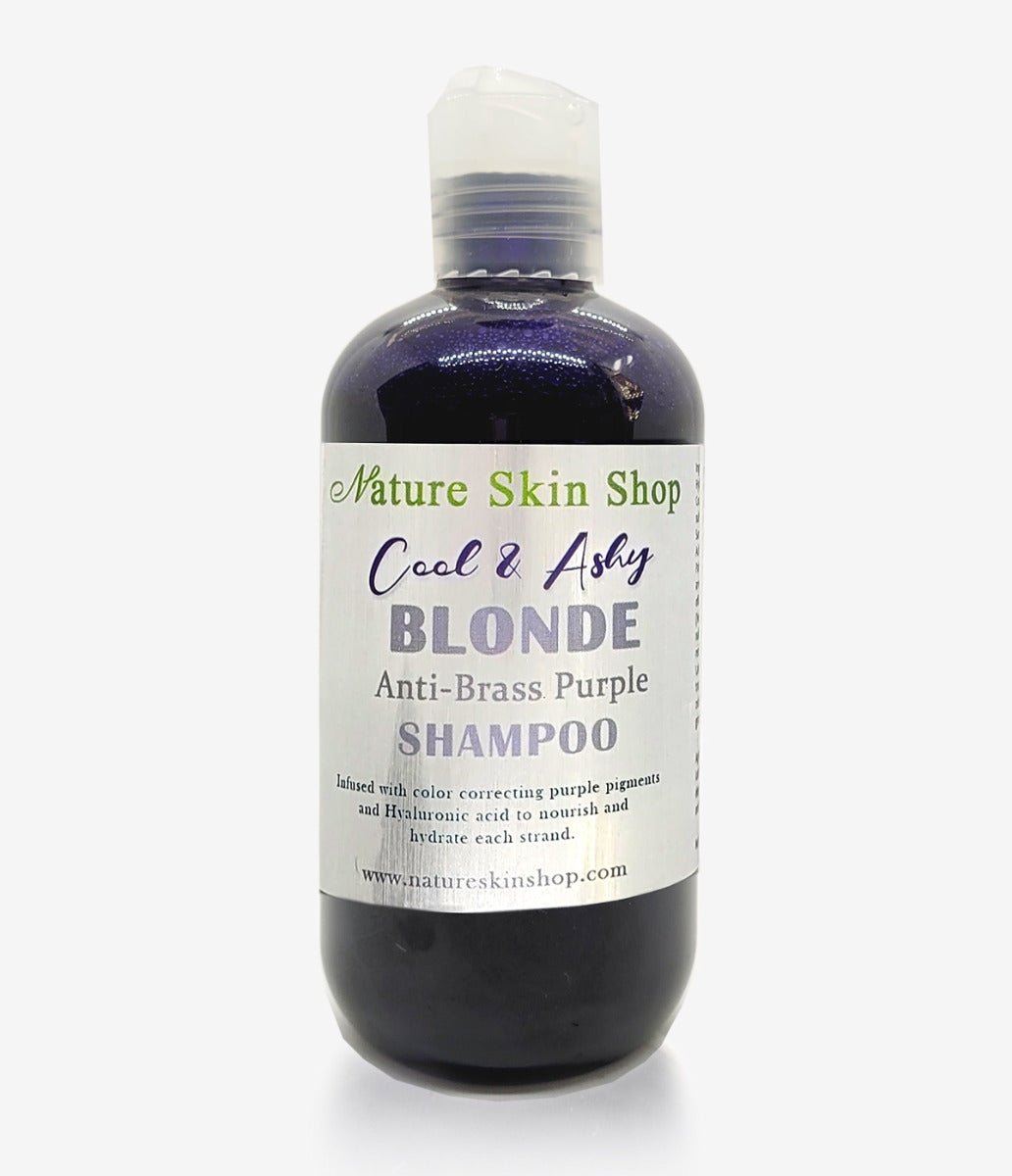 Cool & Ashy Blonde Anti-Brass Purple Shampoo - Nature Skin Shop