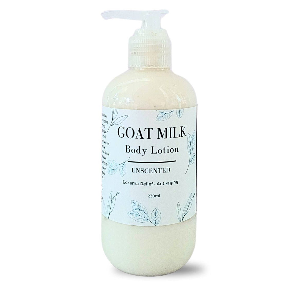 Goat Milk Shea Body Lotion, Eczema Relief and Antiaging Nature Skin Shop