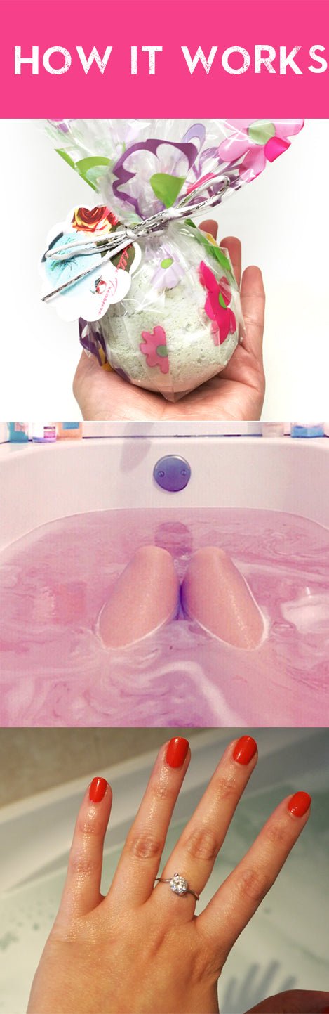 Hidden Treasure Bath Bomb (SEX BOMB) - Nature Skin Shop