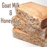 Honey Oat And Goat Milk Luxurios Bar, Natural Cold Process - Nature Skin Shop