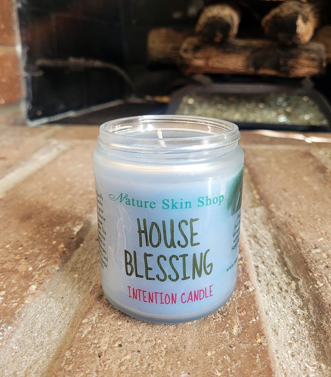 House Blessing Intention Artisan Soy Candle - Nature Skin Shop