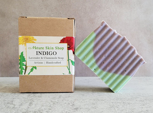 Indigo, Lavender & Chamomile Soap - Nature Skin Shop