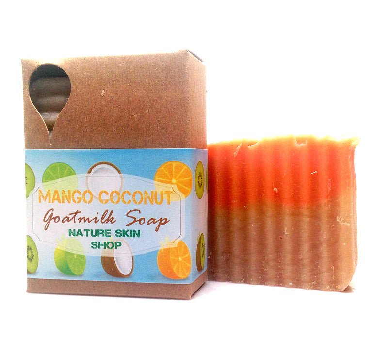 Mango Coconut Soap, Goat Milk Soap - Nature Skin Shop