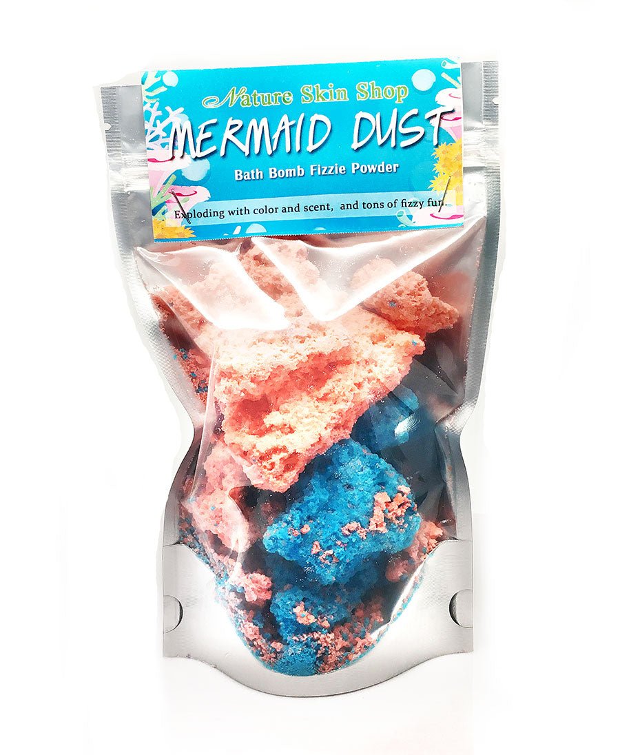 Mermaid Dust Bath Fizzie Powder - Nature Skin Shop