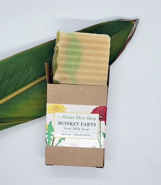 Monkey Farts Goat Milk Natural Soap, Cold Process - Nature Skin Shop