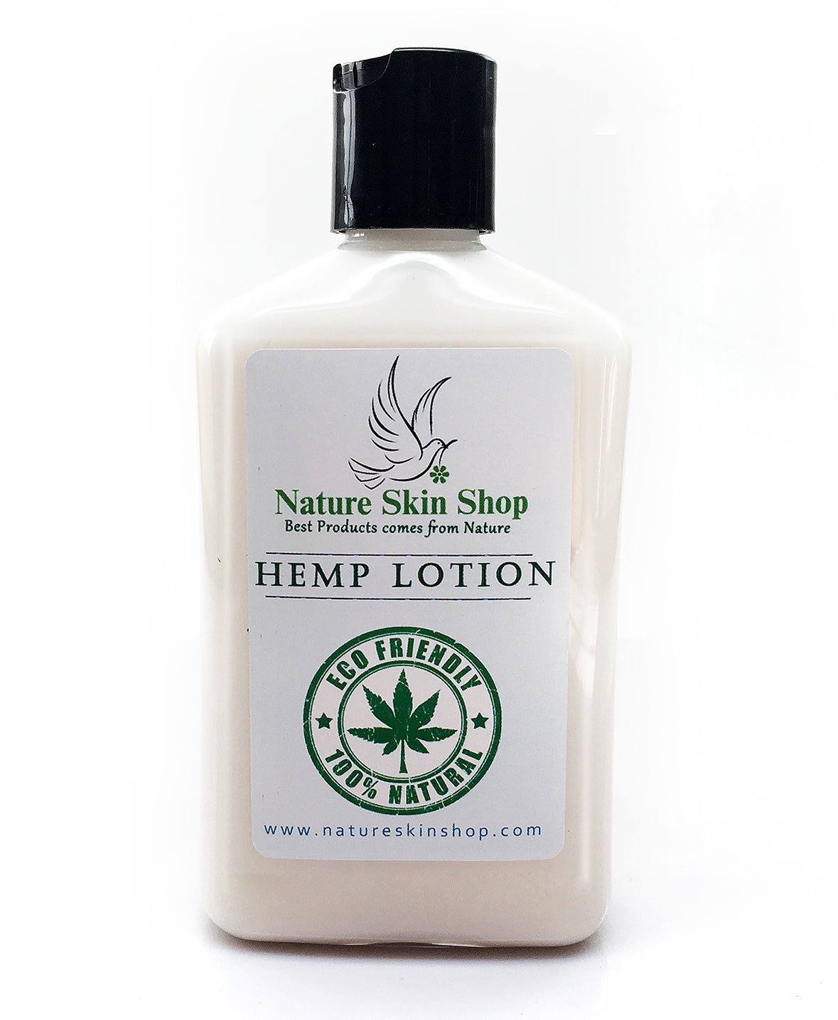 Organic Hemp Body Lotion For Dry Sensitive Skin - Nature Skin Shop