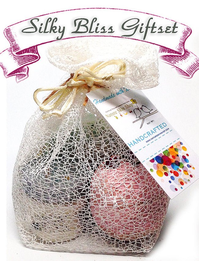 Silky Spa Valentines Bath Gift Set - Nature Skin Shop