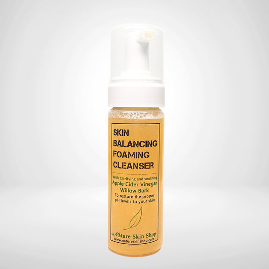 Skin Balancing Apple Cider Vinegar Foaming Face Cleanser - Nature Skin Shop