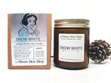 Snow White Wood Wick Soy Candle - Nature Skin Shop