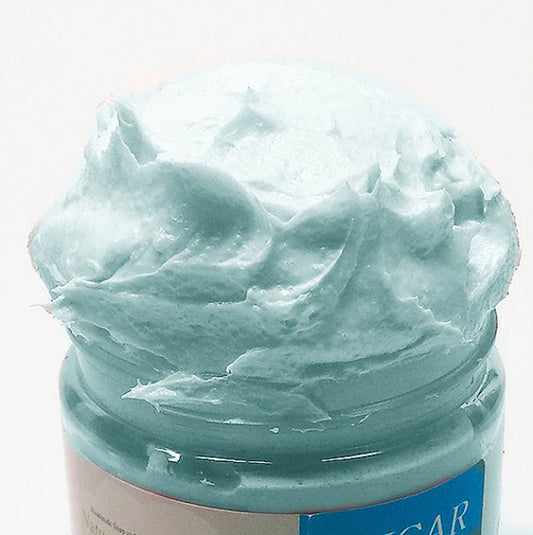 Spearmint Whipped Sugar Scrub Soap 5 oz, Invigorating - Nature Skin Shop