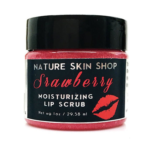 Strawberry Natural Moisturizing Sugar Lip Scrub - Nature Skin Shop