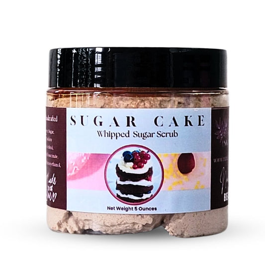 Sugar Cake Whipped Sugar Soap Scrub - Nature Skin Shop