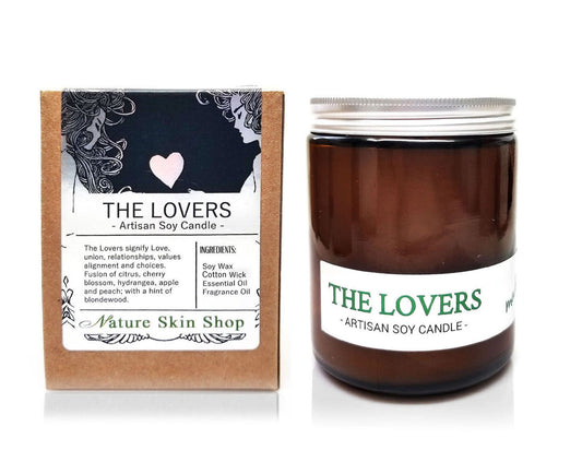 The Lovers Artisan Soy Candle - Nature Skin Shop