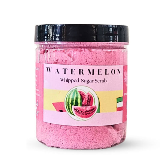Watermelon Whipped Sugar Soap Scrub - Nature Skin Shop
